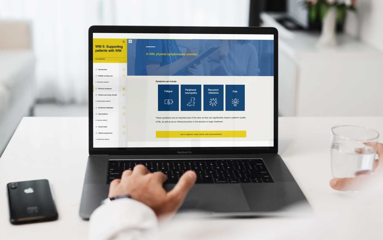 Supporting Patients with WM