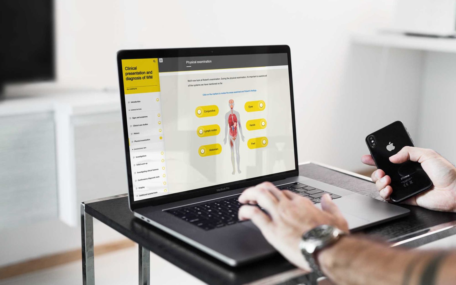 Clinical Presentation and Diagnosis of WM